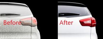 photos before and after washing can market your car washing business